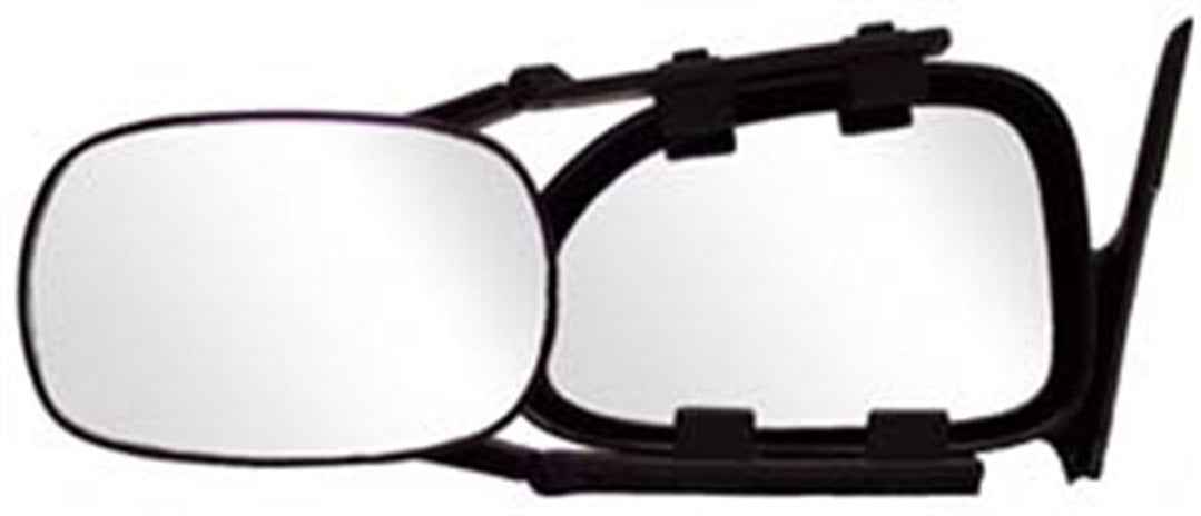 CIPA USA 11950 Strap-On Black 7-1/2-by-5-Inch Towing Mirror