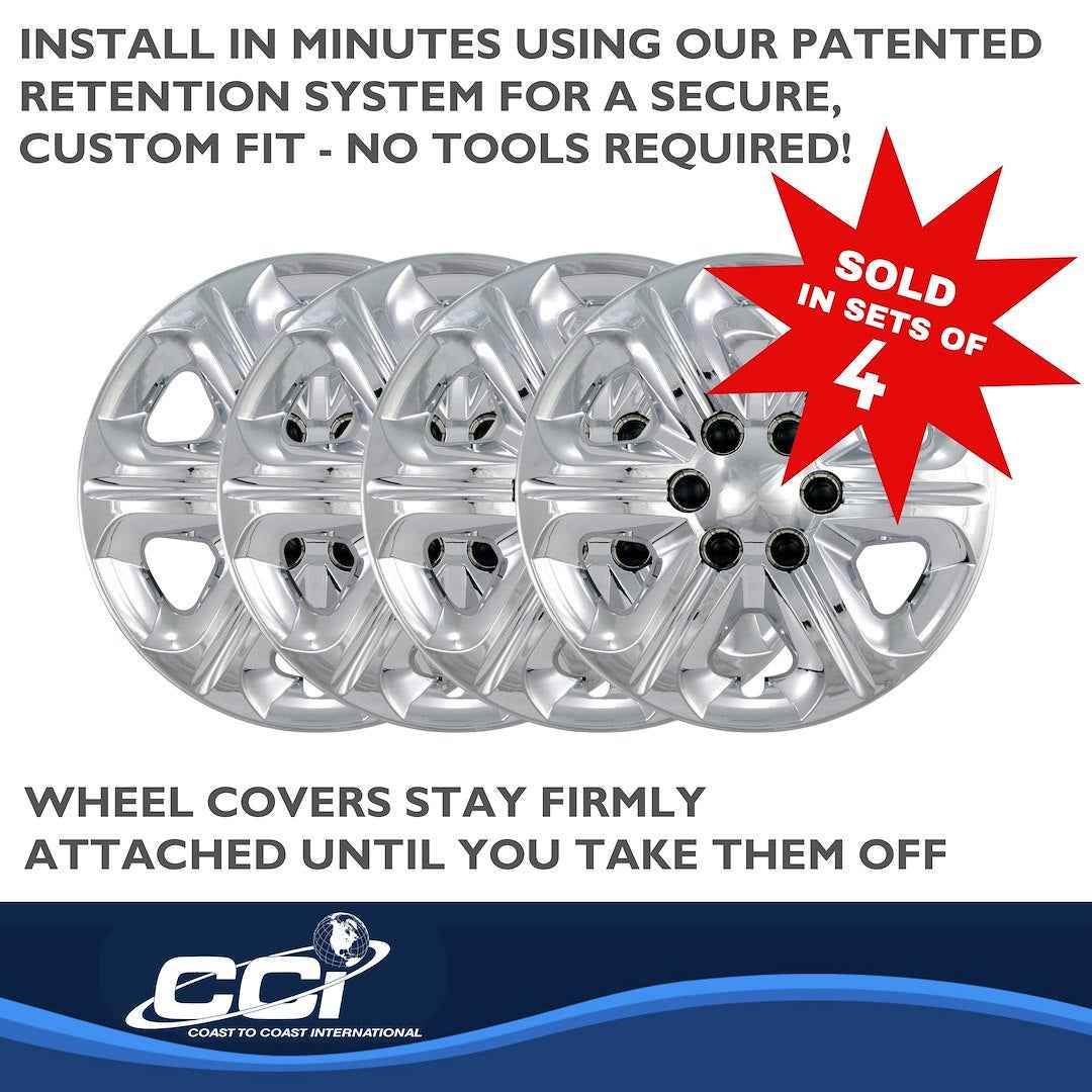 Coast To Coast 45417C Six-Spoke Wheel-Cover Set for Traverse