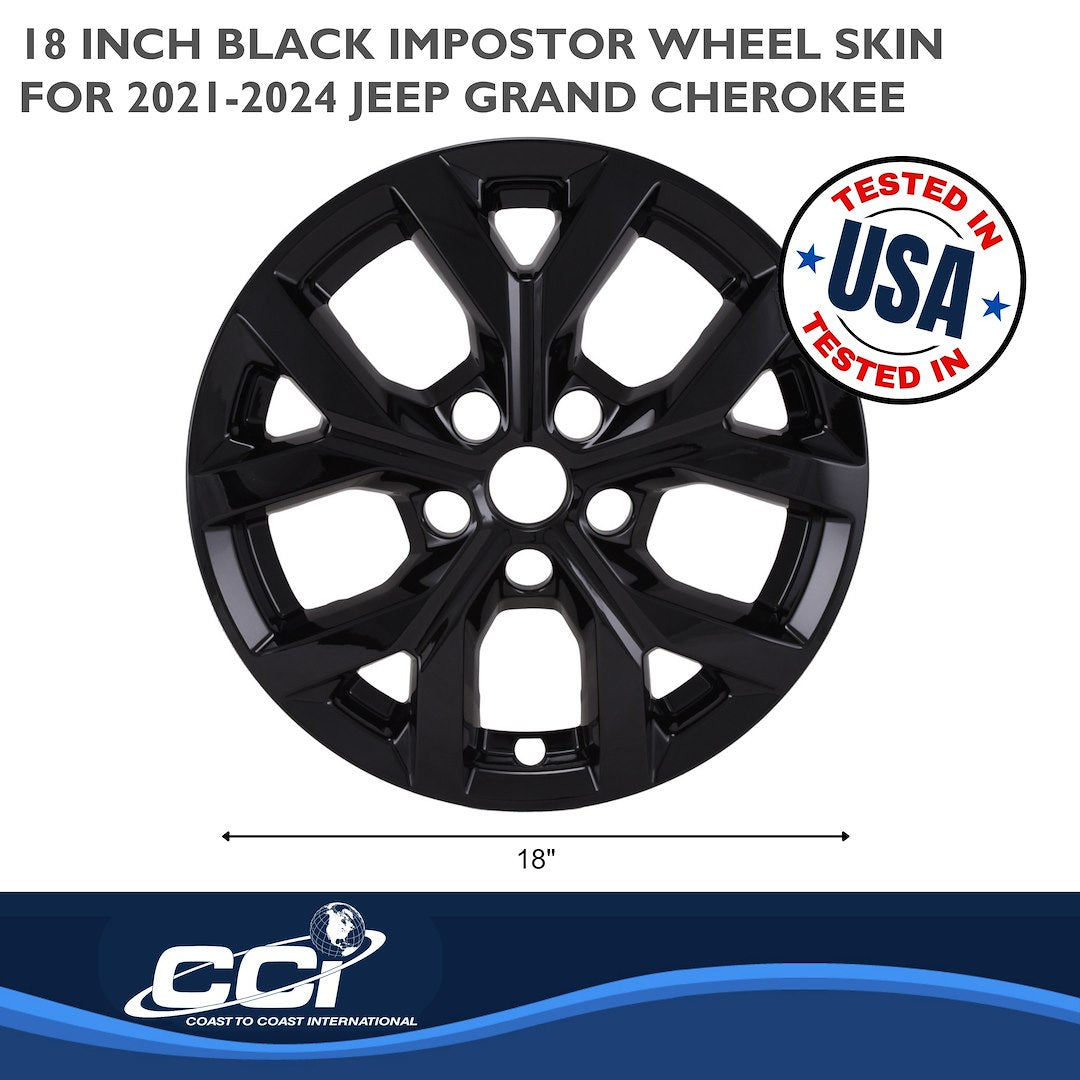 Coast To Coast IMP483BLK Grand Cherokee 18-Inch Black Cover - image 3