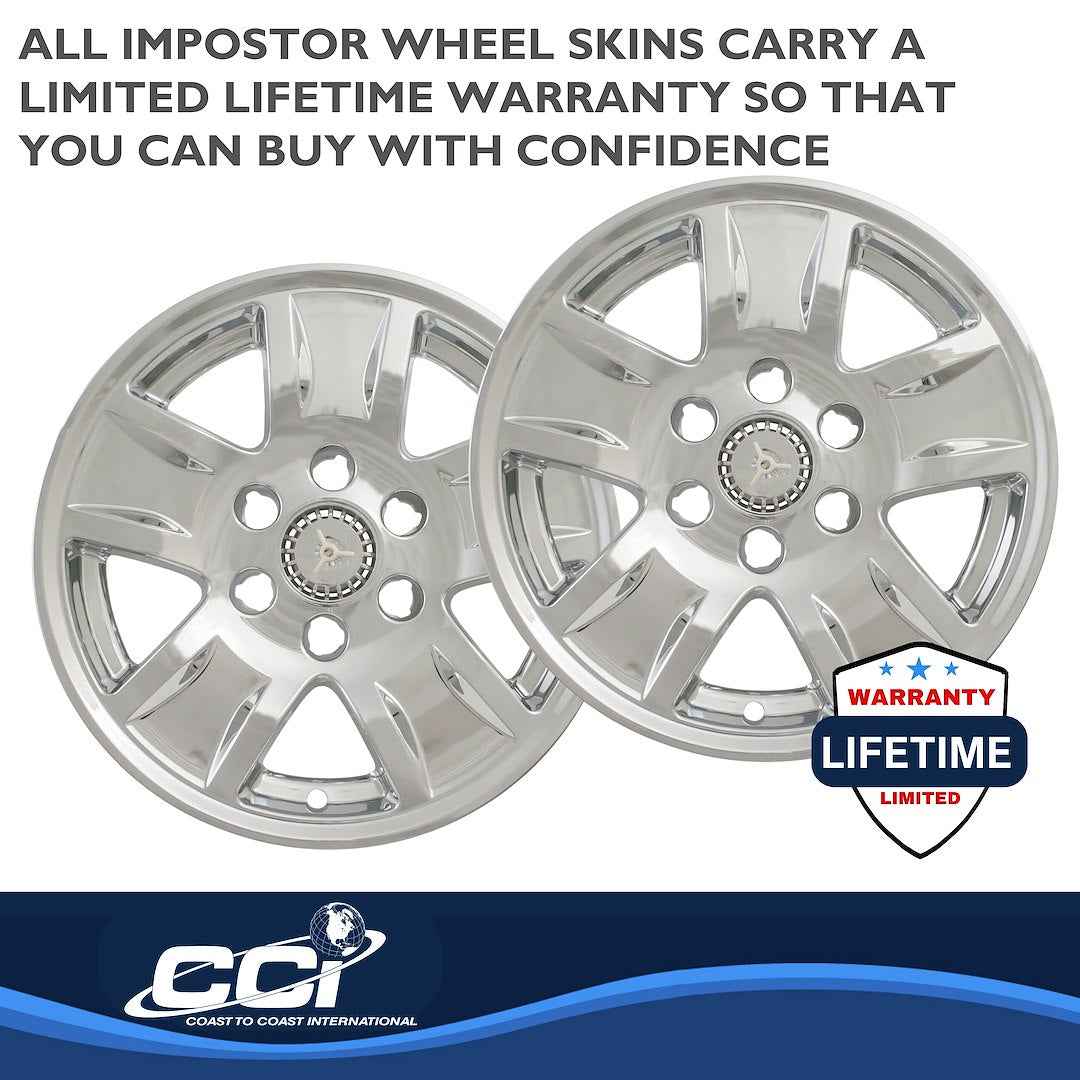 Coast To Coast IMP390XN Silverado 17-Inch Chrome Skin Set