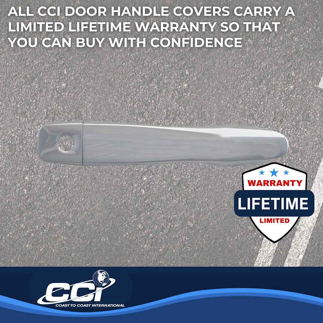 Coast To Coast DH68581B Chrome Driver-Keyhole Lever Overlay Kit