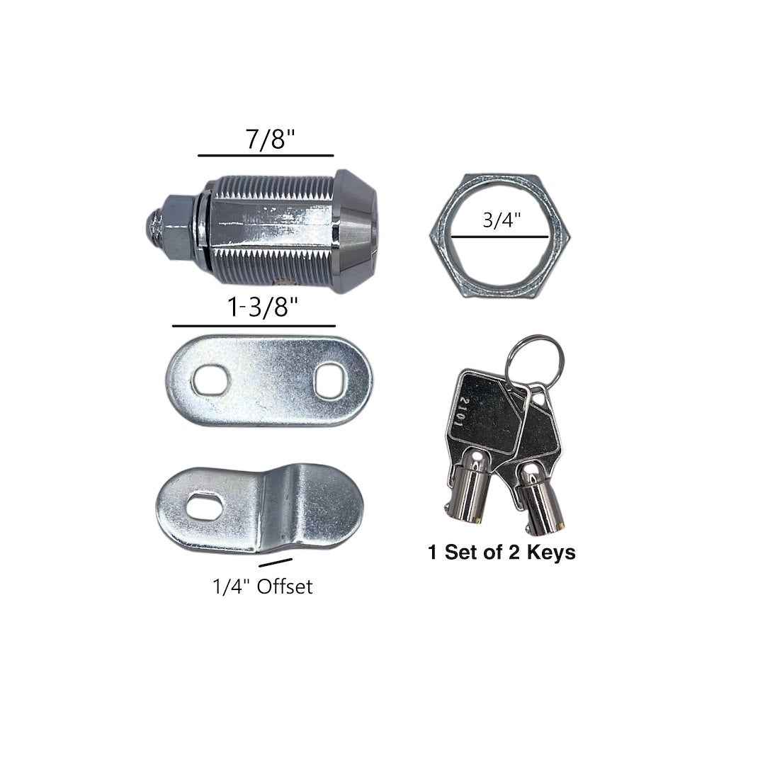 RV Designer L317 7/8-Inch Ace-Key Compartment Cylinder