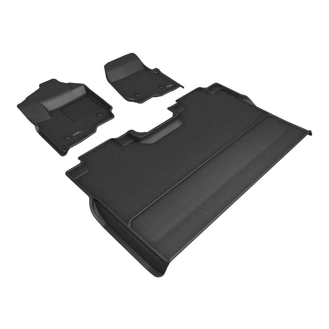 3D Mats L1FR17801509 Super Duty Vinyl-Floor Maxpider 3-Piece Mats - image 1