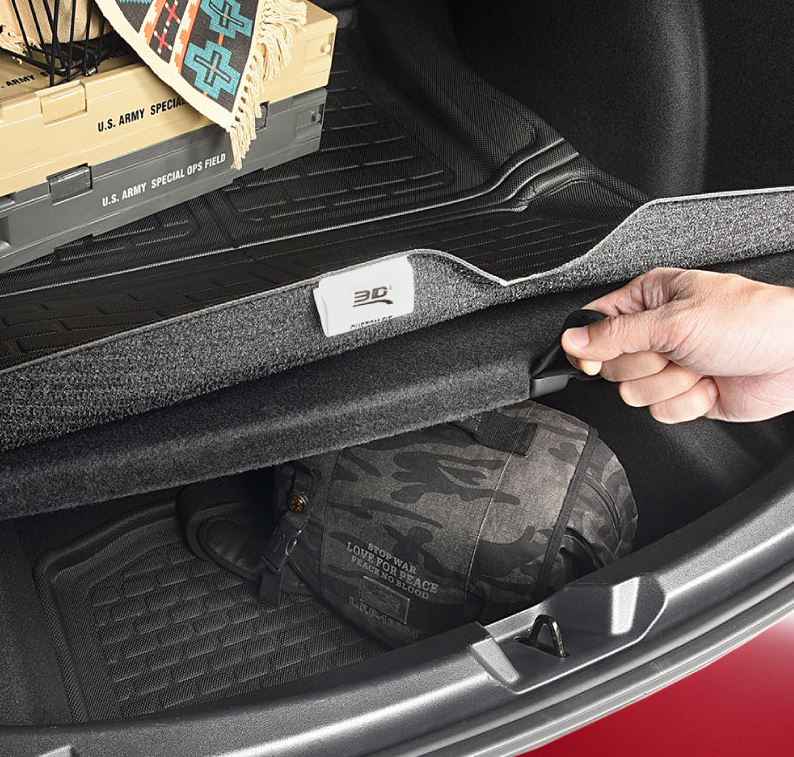 3D Mats 1JP0191309 Wrangler JL 4-Door KAGU Cargo Mat - image 2