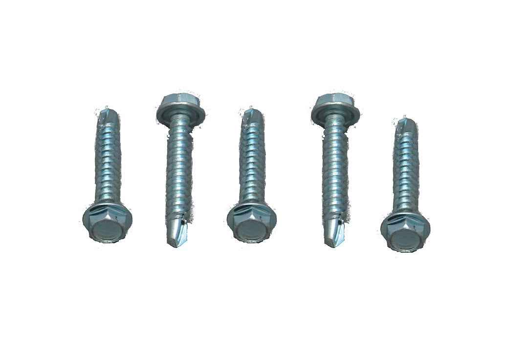 AP Products DP1008X1 #8 x 1-Inch Zinc Self-Tapping Screws, 100