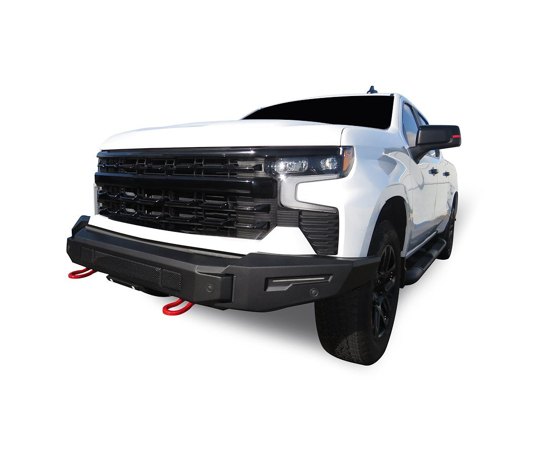 Black Horse Offroad AFB-SI23-BU Armour II Silverado Steel Front Bumper - image 4