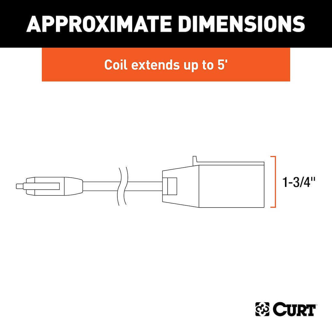 Curt 57271 Trailer Wiring Connector Adapter - image 5