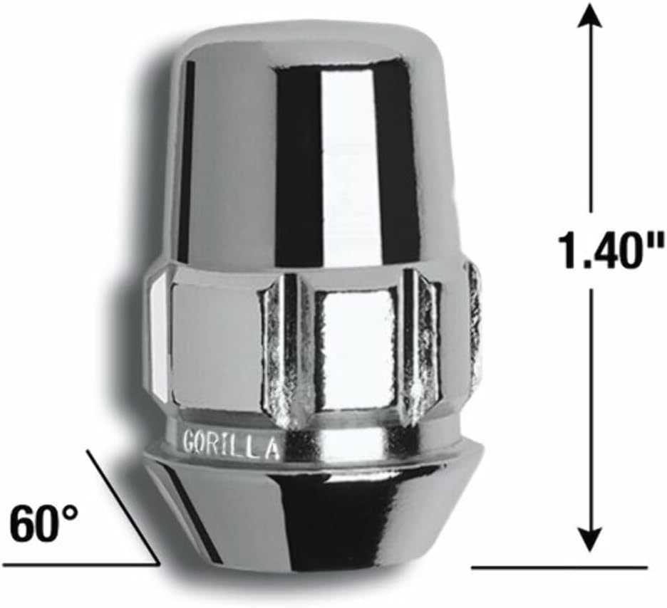 Gorilla 71601N Acorn Wheel-Locking Fastener