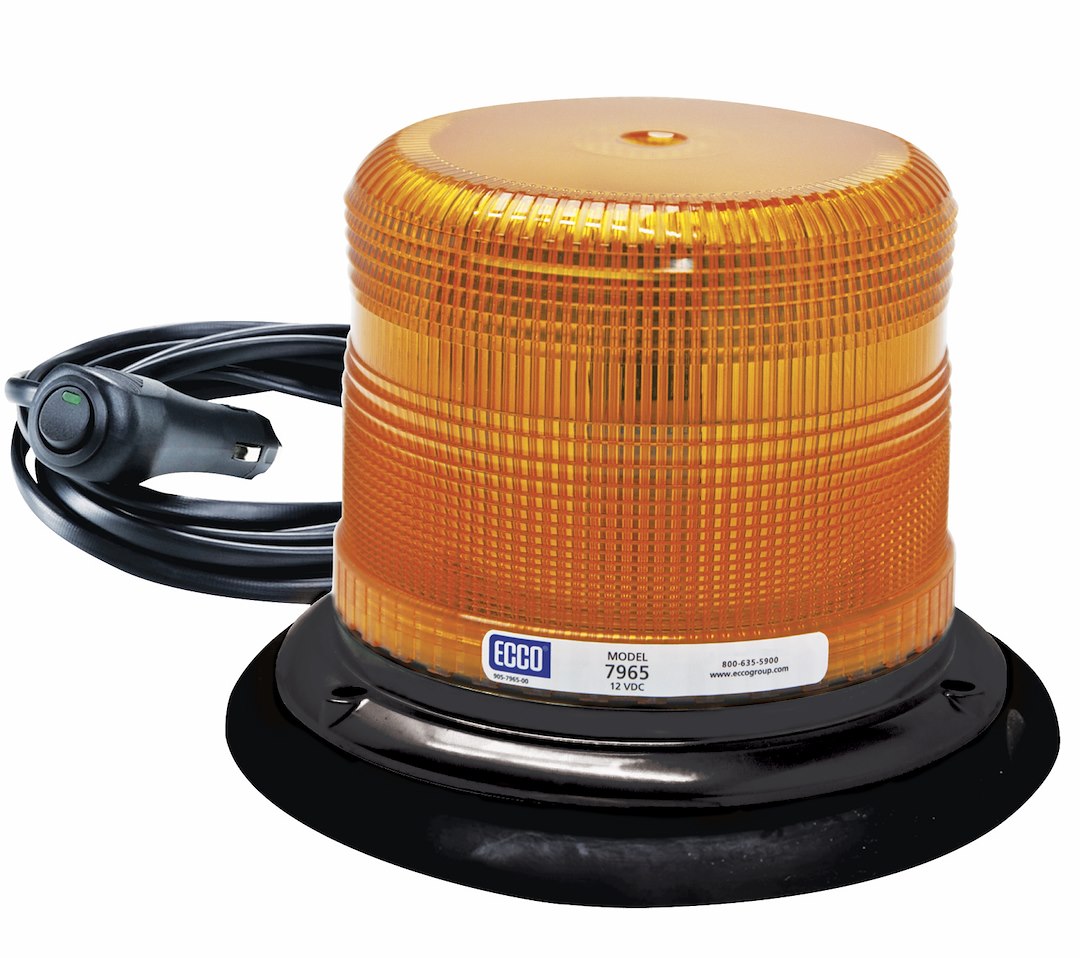Ecco Electronic 7965a-Vm Amber-Lens Beacon Assembly