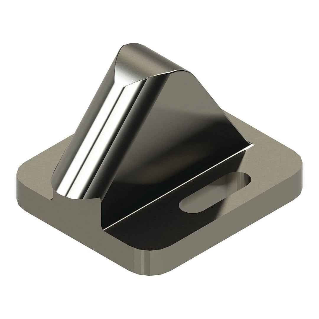 Lippert 198252 Black Radius Screen-Door Frame Striker