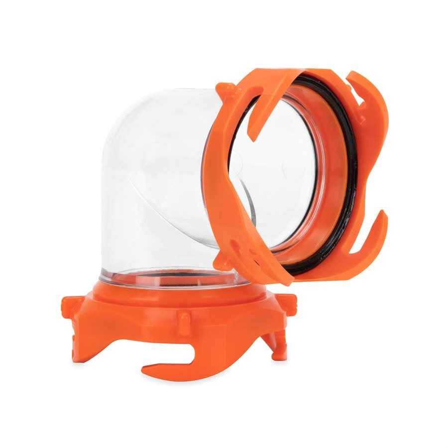 Camco 39485 Swiveling 90-Degree Sewer-to-Tote Elbow
