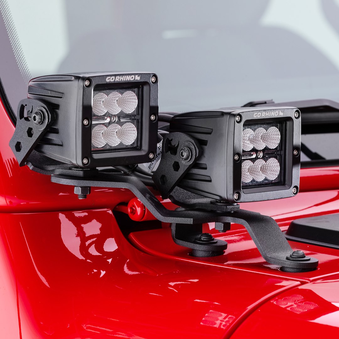 Go Rhino 730231T Auxiliary-Light Support Bracket