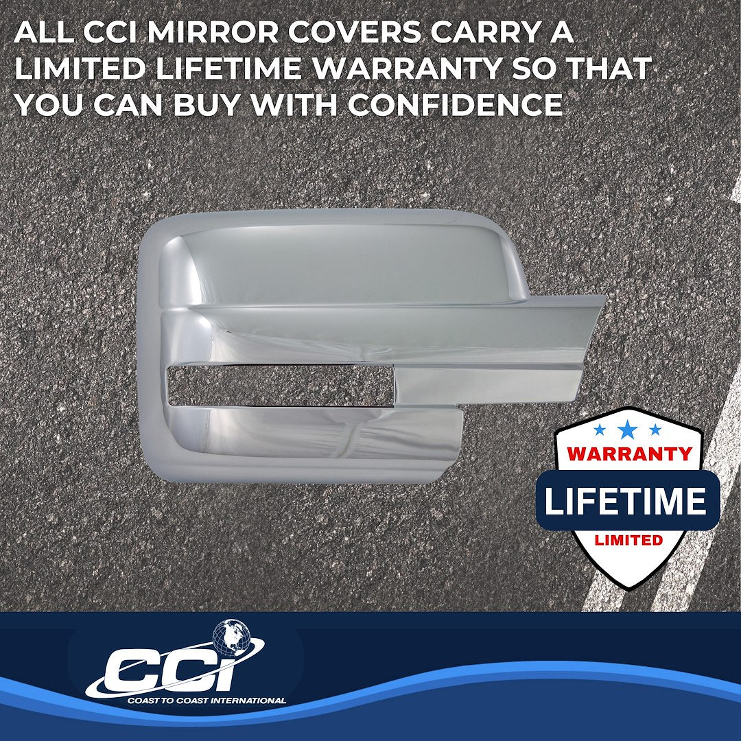 Coast To Coast MC67441 F-150 Full-Cover Mirror Trim Set - image 4