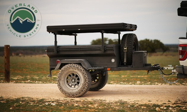 Overland Vehicle Systems 70100010 Articulating Off-Road Utility Trailer