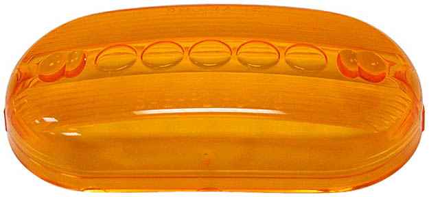 Peterson 13415A Amber Oval Turn/Park/Marker Replacement Lens