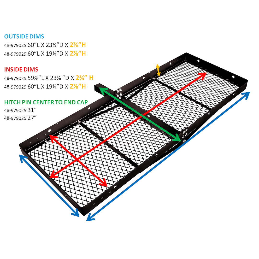 Ultra-Fab Products 48-979025 Trailer Hitch Cargo Carrier - image 4