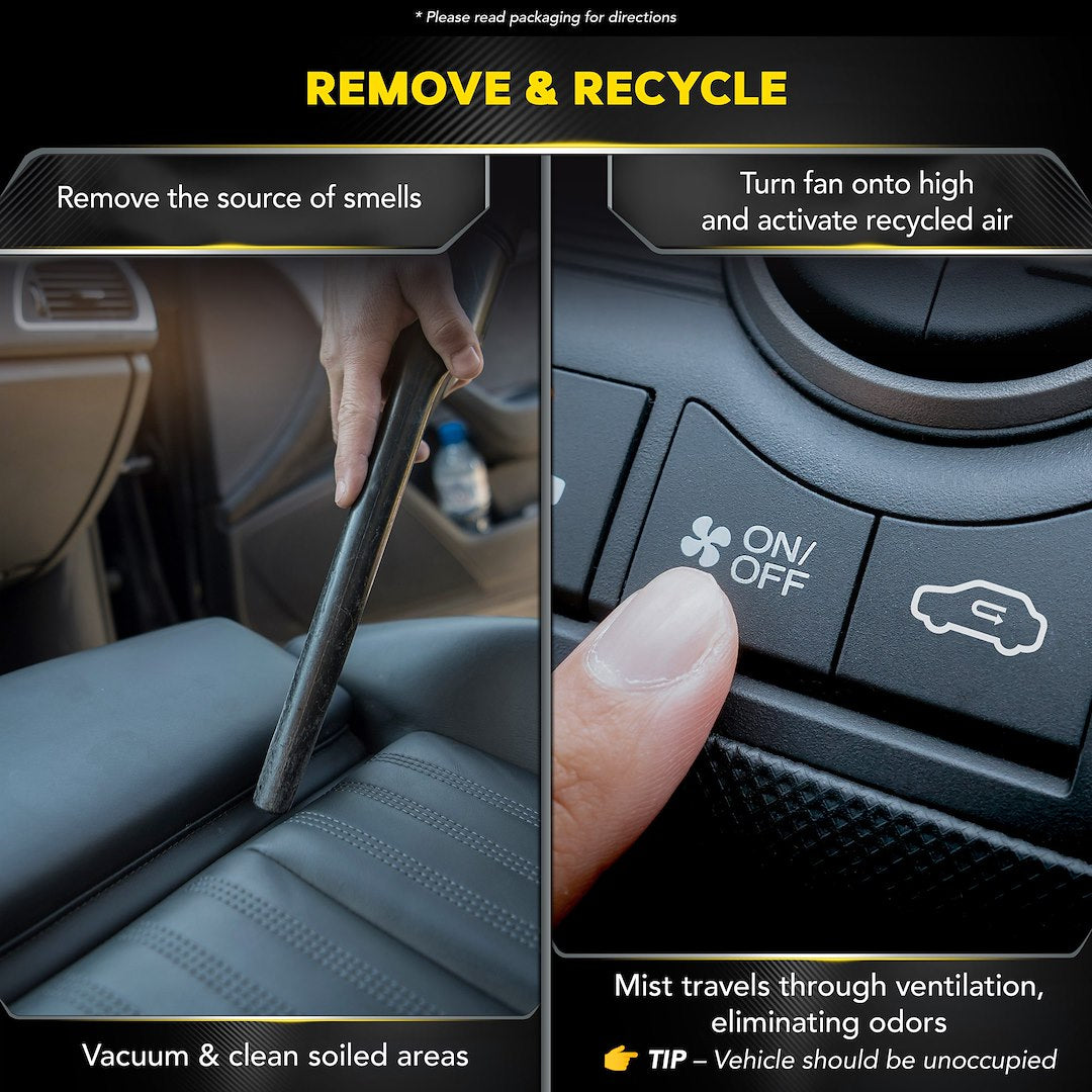 MEGUIARS WAX Meguiars Air Freshener (G181302) – Color: Black Chrome