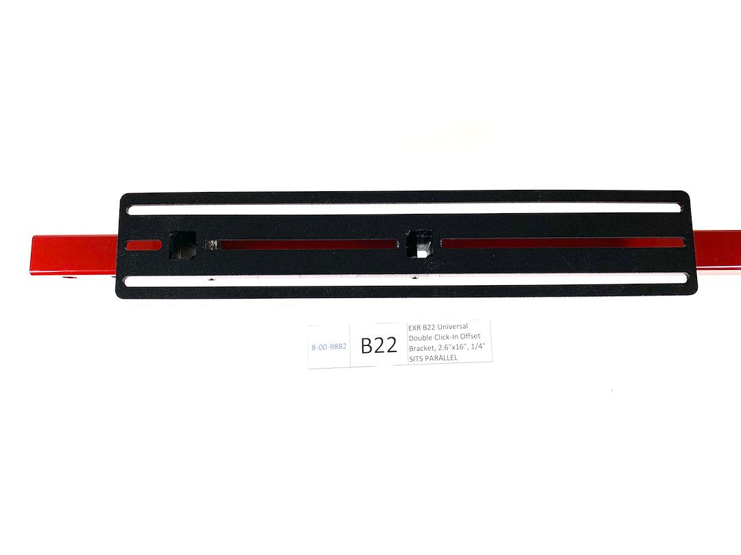 Exposed Rack 8-00-9882 Offset Double Rack Accessory Bracket
