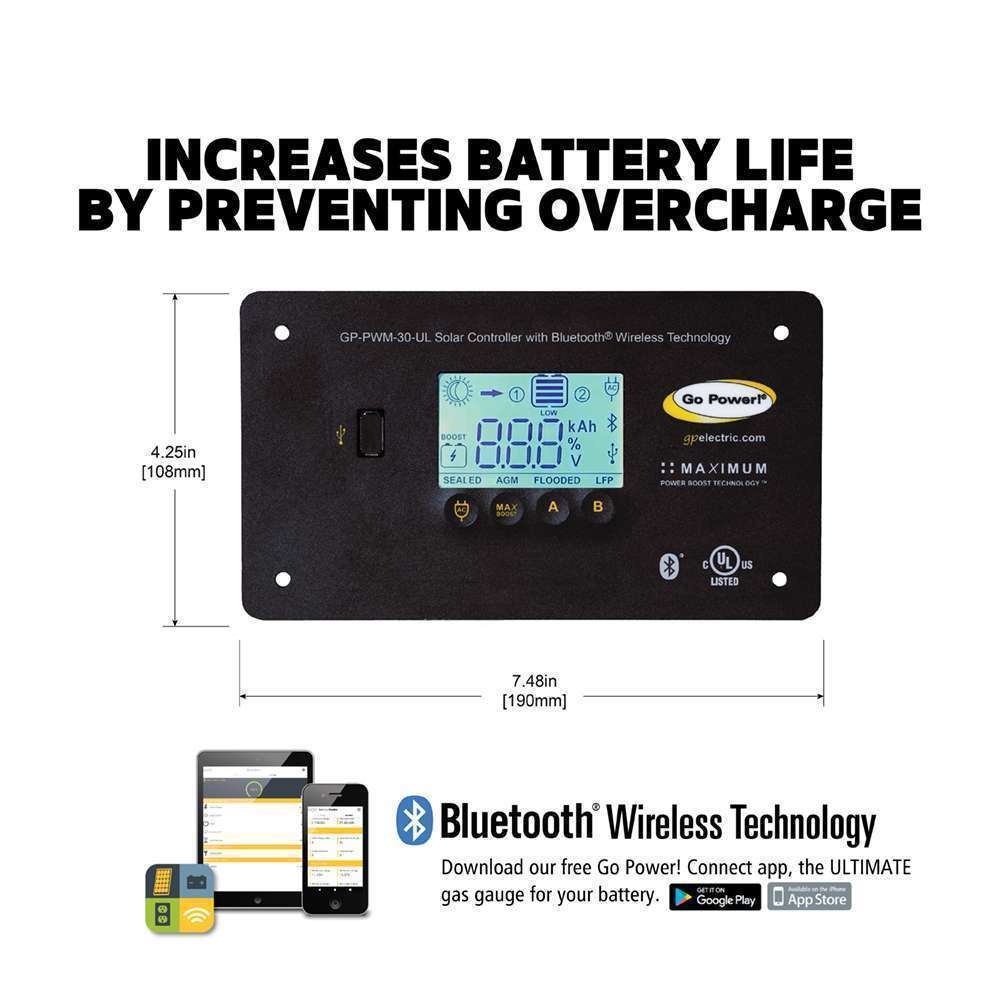 Go Power Battery Charger Controller (82756)
