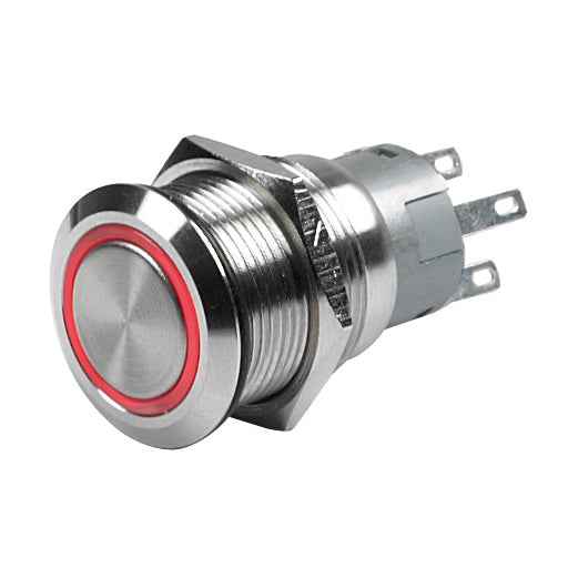 BEP 5A Stainless Push Button Switch – 0511000101