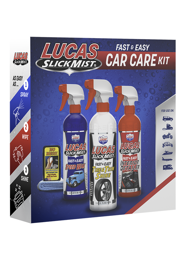 Lucas Oil 10558 Slick Mist Car-Detailing Kit