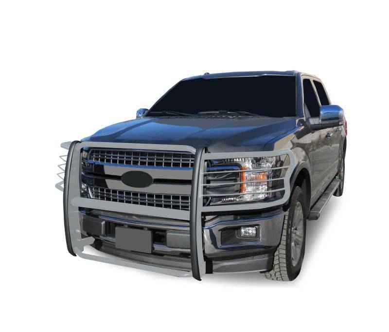 Black Horse Offroad 17FP32MSS F-150 Polished Three-Piece Grille Guard - image 3