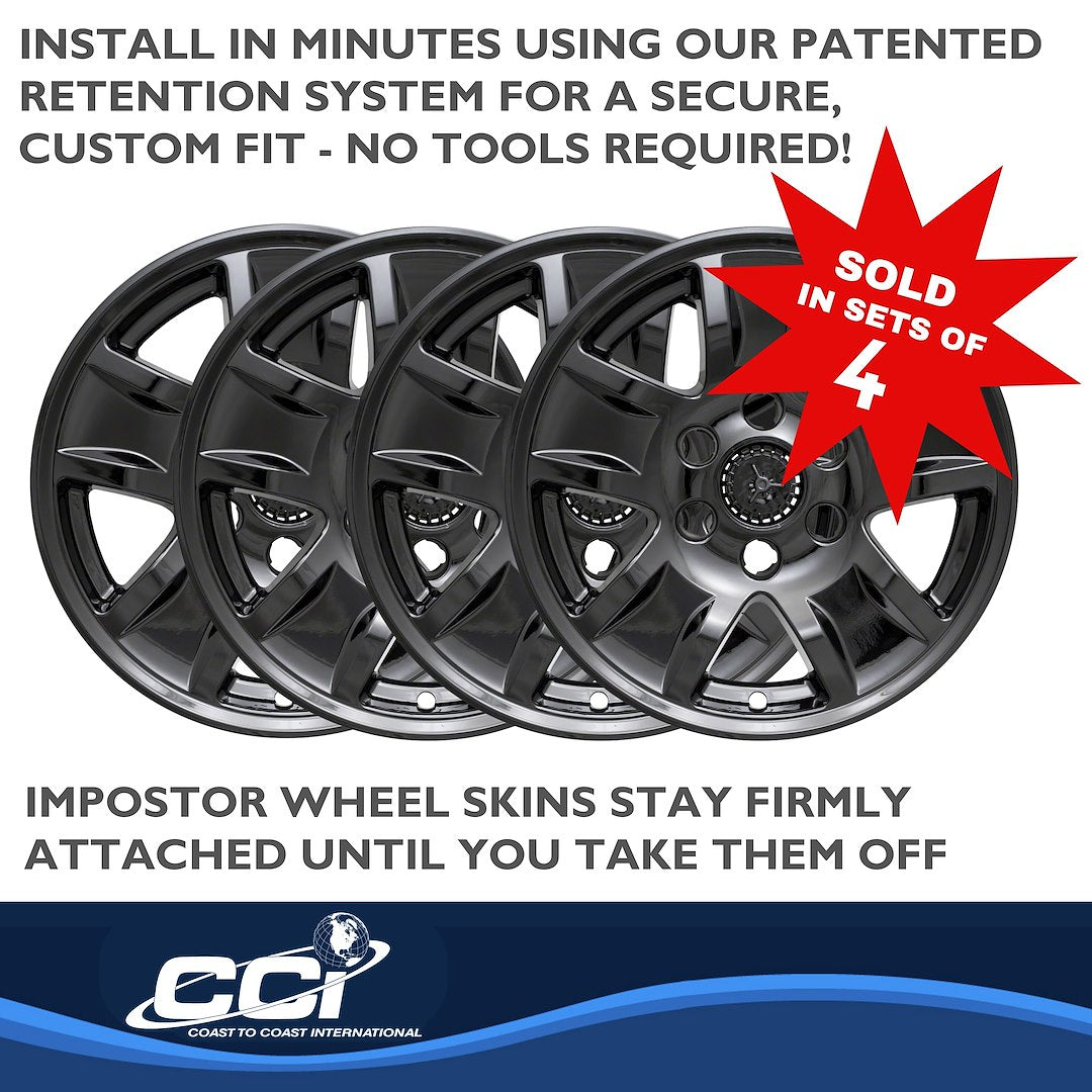Coast To Coast IMP390BLKN Silverado 17-Inch Black Skin Set - image 4