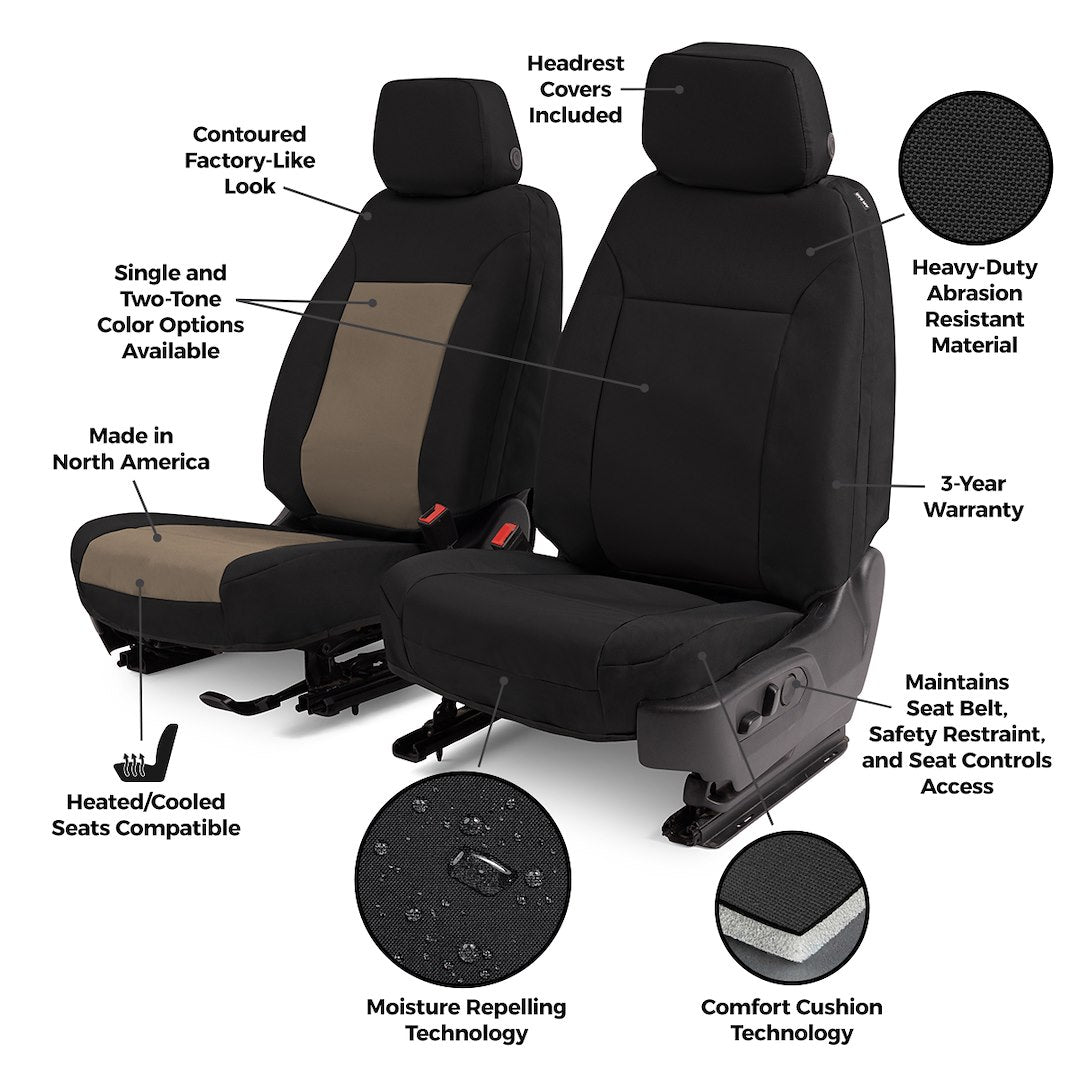 Covercraft GTC4136NBK Endura PrecisionFit Style ES Front Protection - image 2