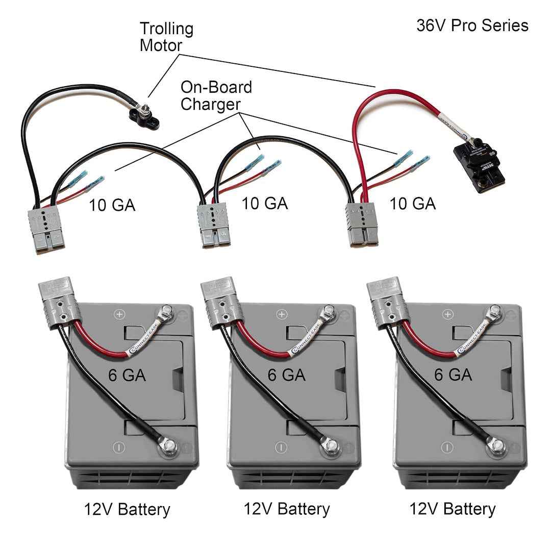 Connect-Ease RCE36VPRO 36V Pro Series Motor Battery Connector