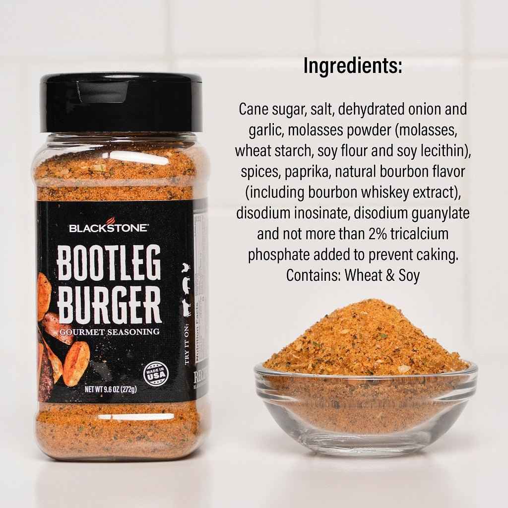 Blackstone 4185 Bootleg Burger Seasoning, 9.6-Ounce