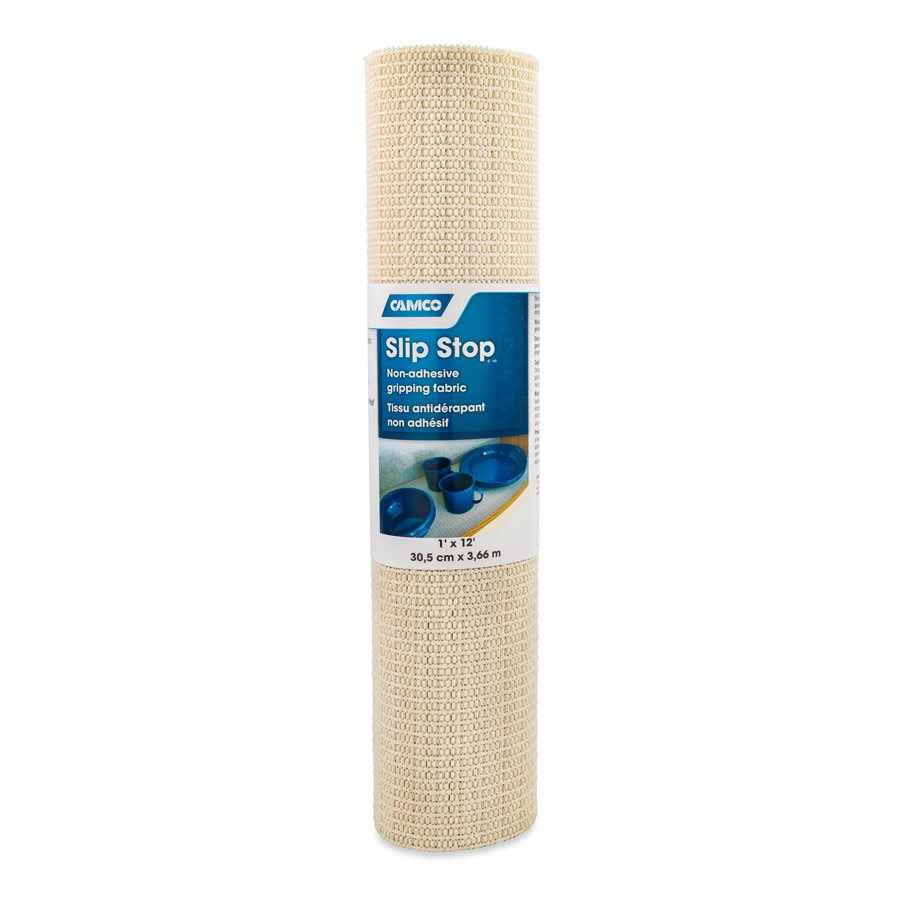 Camco 43277 Cream Slip Stop Mat, 1-by-12-ft Roll