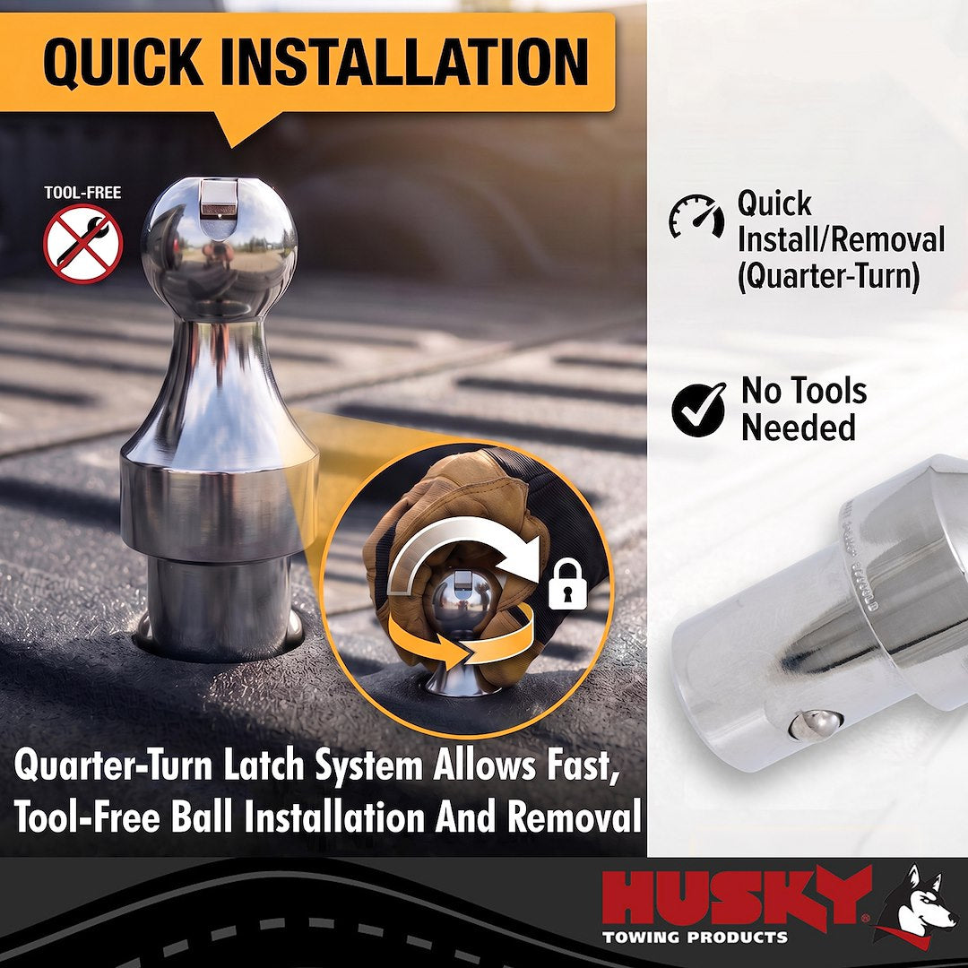 Husky Towing 33214 Gooseneck Trailer Hitch Accessory Kit - image 6