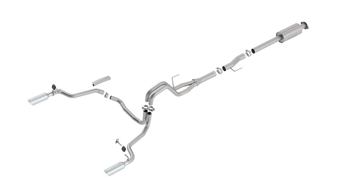 Borla 140616 F-150 ATAK Dual-Rear Cat-Back - image 1