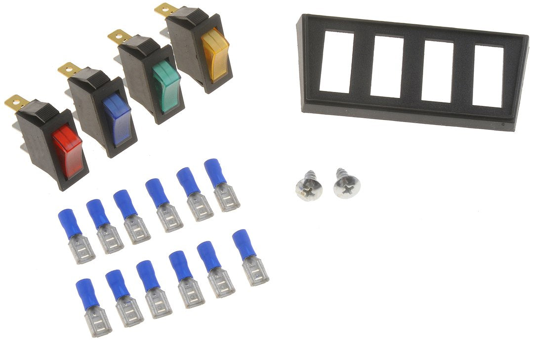 Dorman (OE Solutions) 86923 Conduct-Tite Four-Color Rocker Control Set - image 3