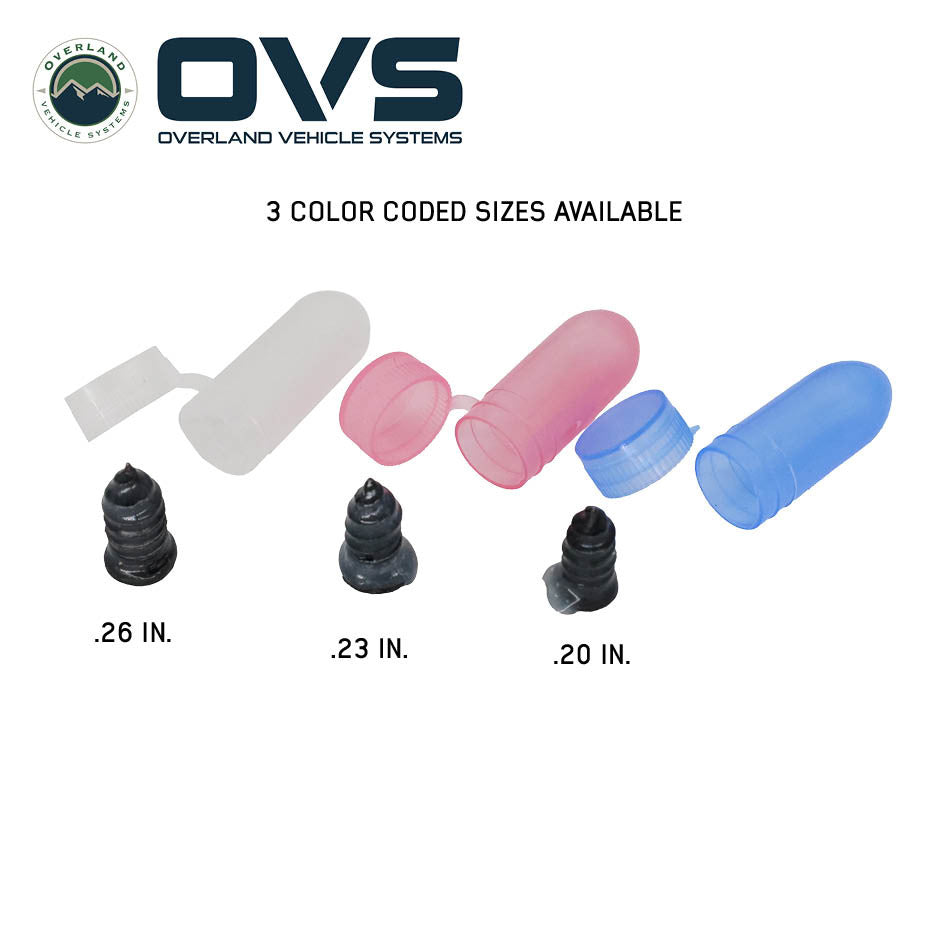 Overland Vehicle Systems 12030002 Tire Repair Screw Plug Kit