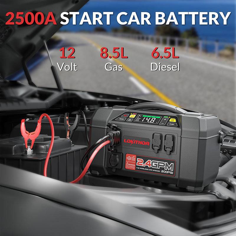 Lokithor AW401 Five-Function Jump Starter and Inflator
