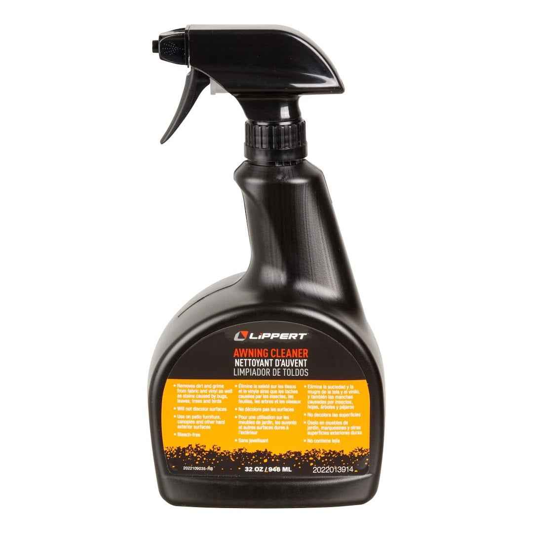 Lippert 2022013914 Fabric/Vinyl Awning Wash, 32-Ounce Trilingual