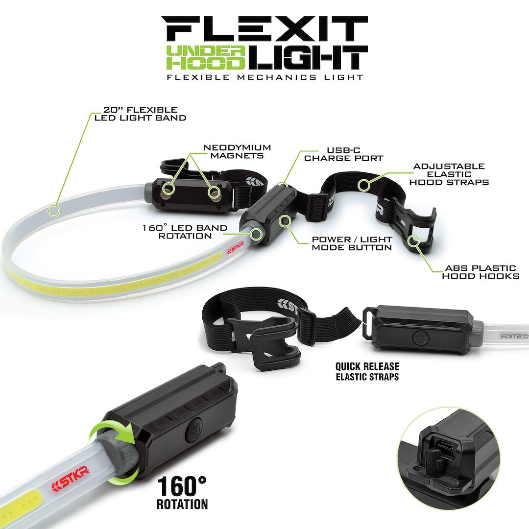 STKR Concepts 00192 FLEXIT Under Hood Work Light
