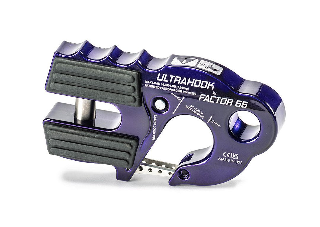Factor 55 00250-15 Ultrahook Clevis/Shackle-Mount Hook
