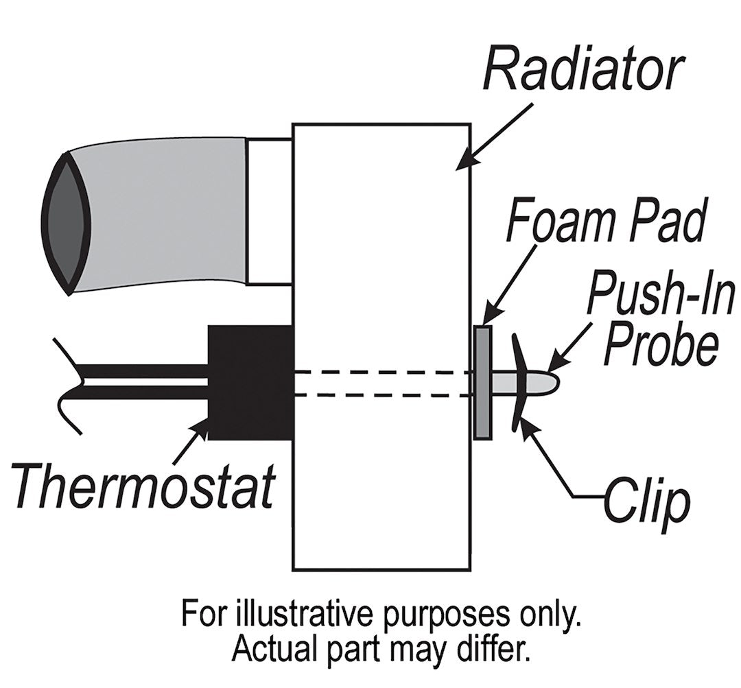 Derale 16738 Preset Fan-Control Temperature Switch - image 2