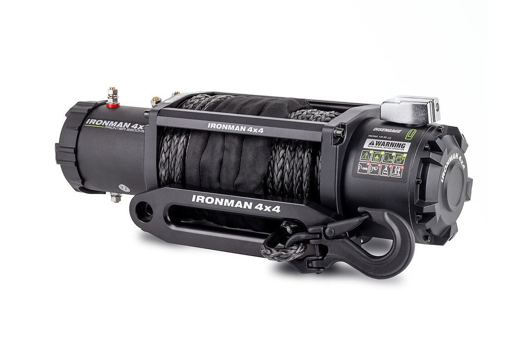 Ironman 4x4 IMW9500MSR M-Spec Synthetic-Rope Winch