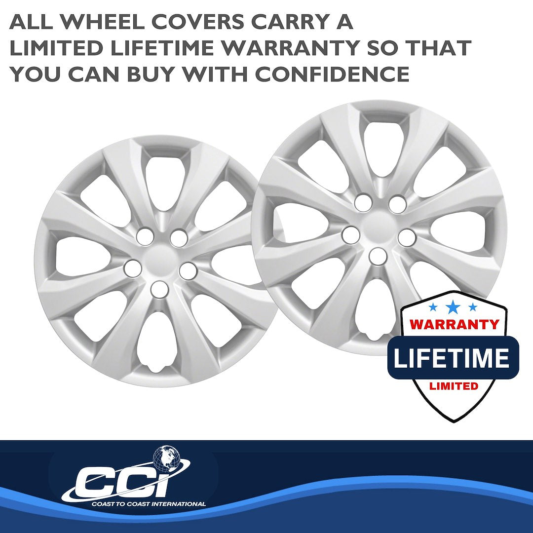 Coast To Coast 54216S Corolla Painted Eight-Spoke Trim Set - image 4
