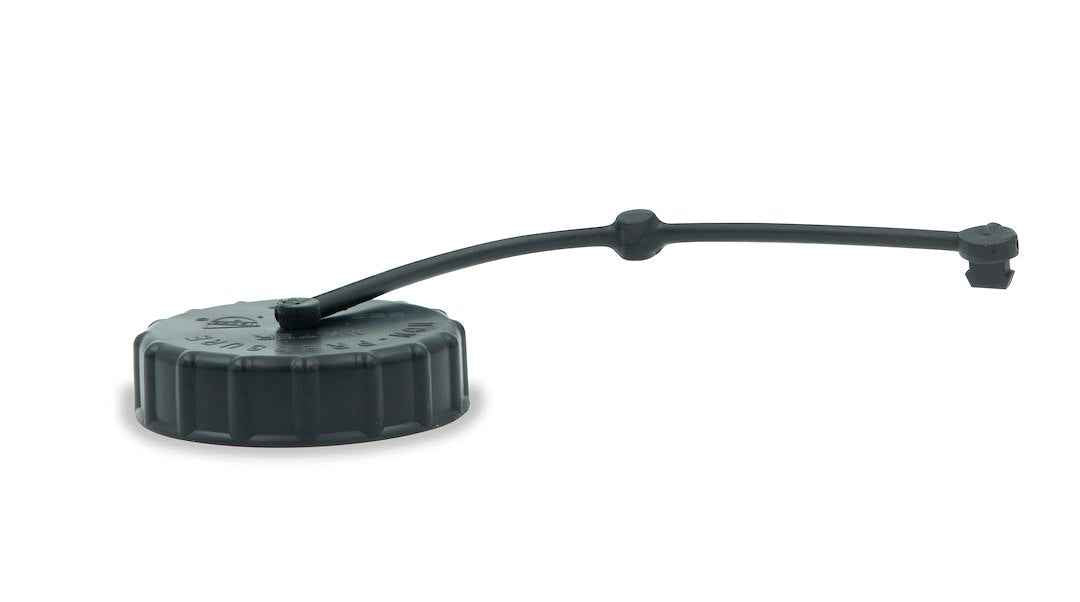 B&B Molders 94244 Black Bayonet Water Spout Cap and Lanyard