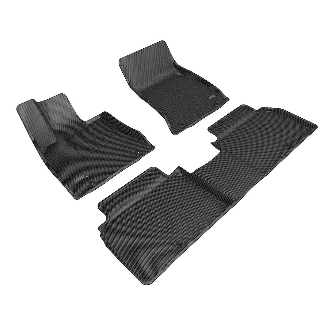 3D Mats GS01001509 Electrified G80 KAGU First-Row Floor Mats - image 1