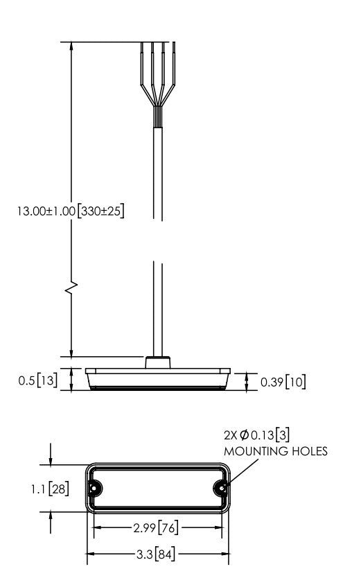 Ecco Elect ED3511A ED3511 Low-Profile Directional Lightbar
