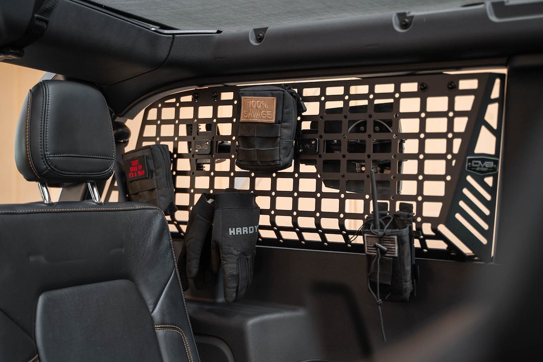 DV8 Offroad MPBR-12 Two-Door Rear Cargo Organizer