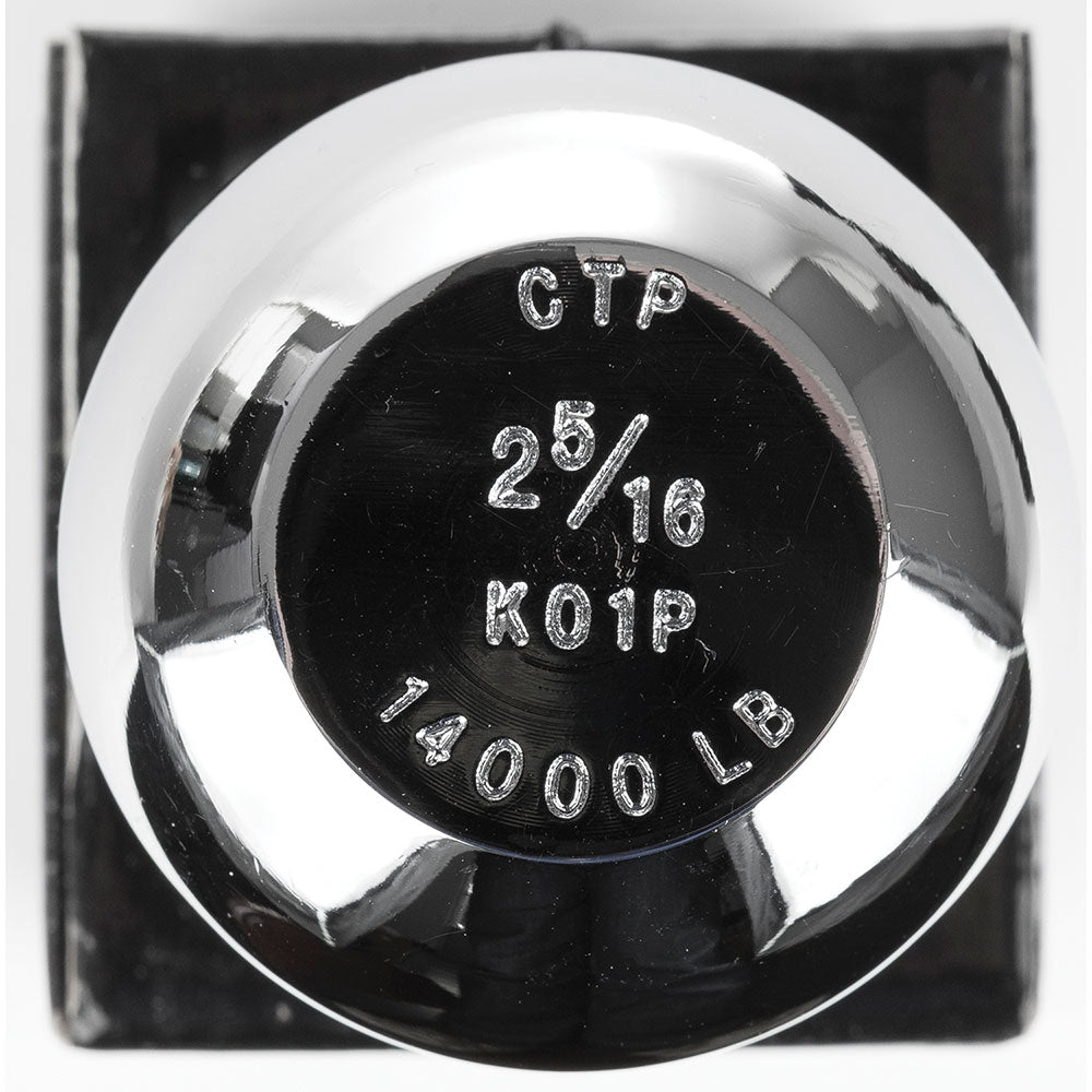 Bulldog 7028500 Chrome Hitch Ball, 14,000 lb Rating - image 7