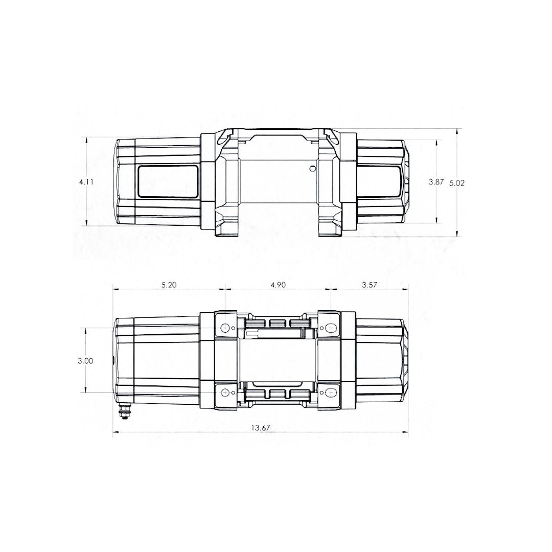 Superwinch 1135240 SP35 Series Planetary Winch