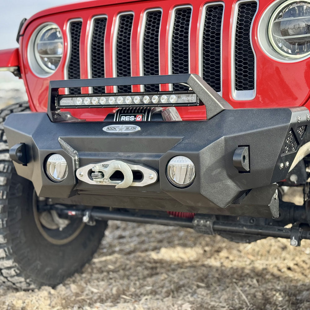 Rockslide Engineering FB-S-300-JL Shorty Front Bumper Assembly