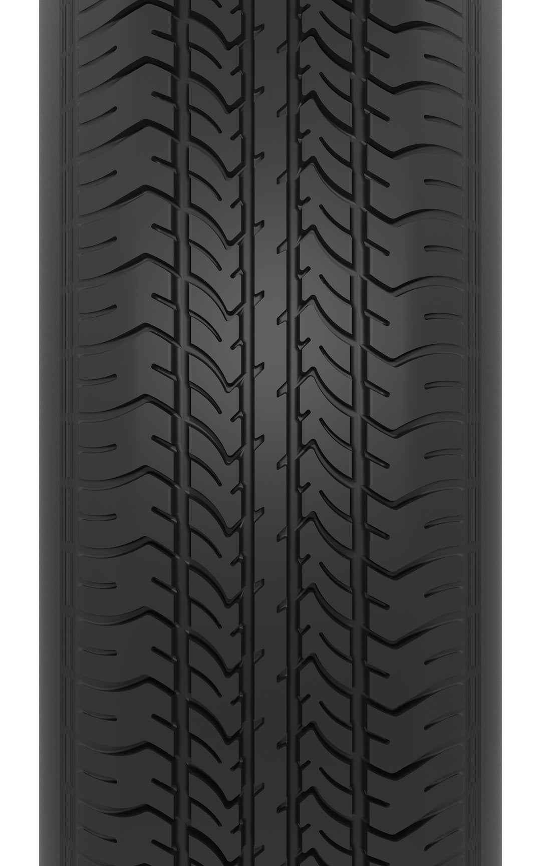 Americana 3S881 ST225/75D15 Bias Tire on Galvanized Wheel